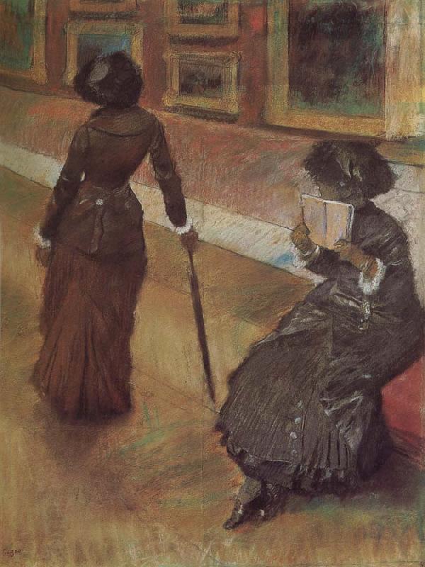 Edgar Degas Mis Cessate in Louvre China oil painting art